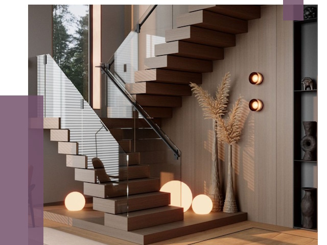 Изготовление и монтаж лестниц в Миассе от 86445 руб. | ПРОЛЁТ-Мсс