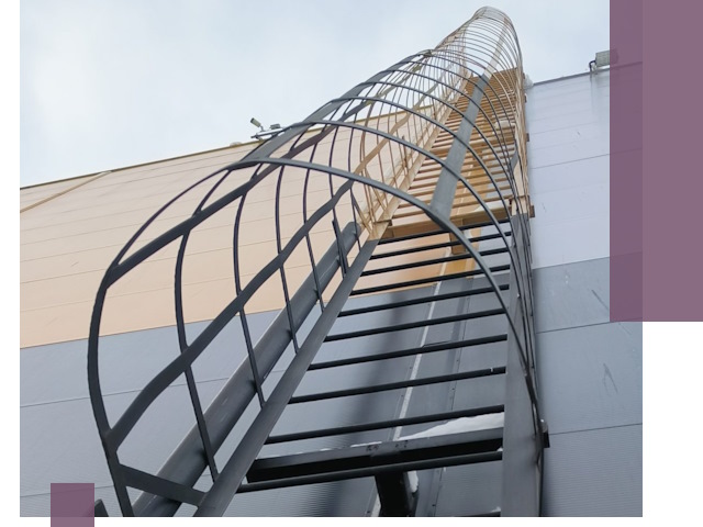 Изготовление и монтаж пожарных лестниц в Миассе профессионально