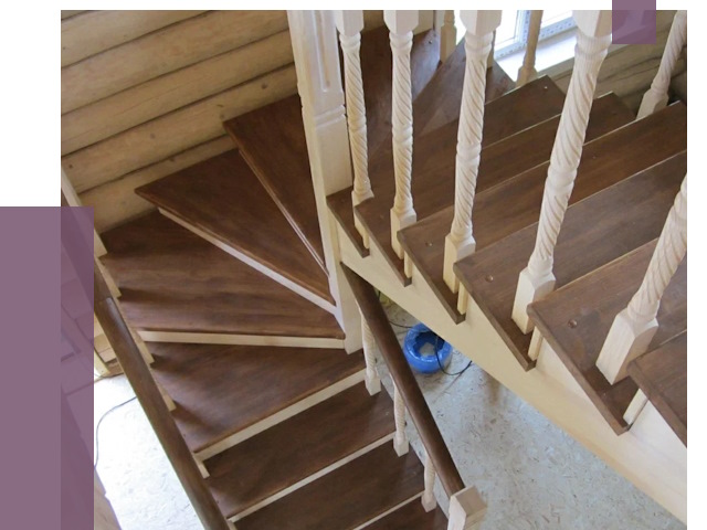 Реставрация деревянных лестниц в Миассе от 4271 руб.