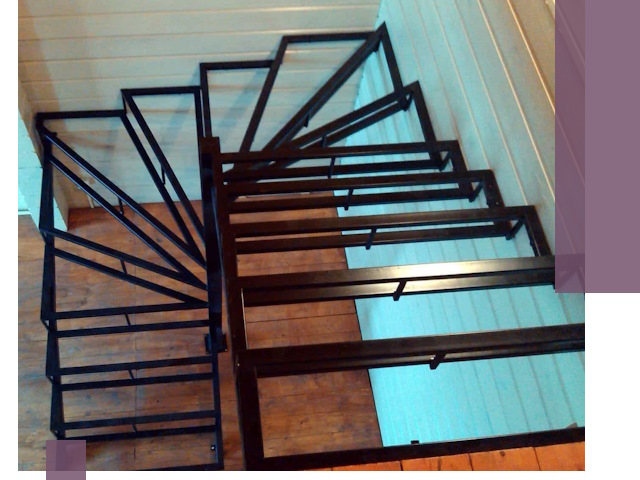 Изготовление металлических лестниц любой сложности в Миассе