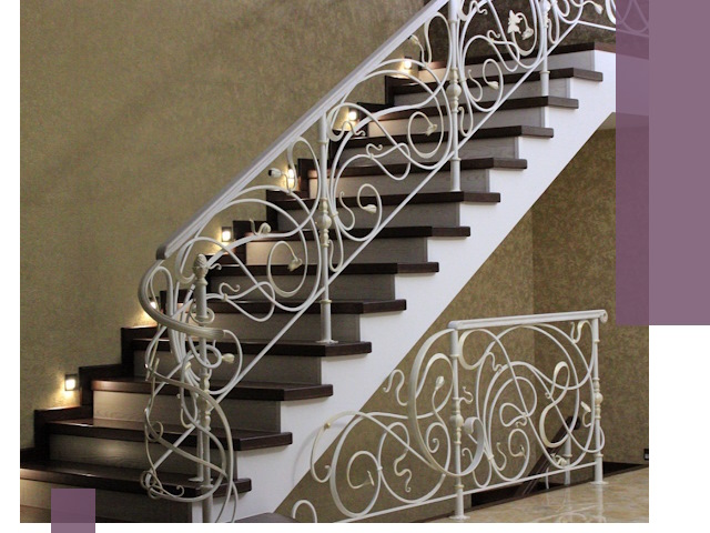 Кованые лестницы под ключ в Миассе — изготовление и монтаж