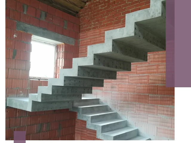 Бетонные лестницы под ключ в Миассе: монтаж, демонтаж, ремонт