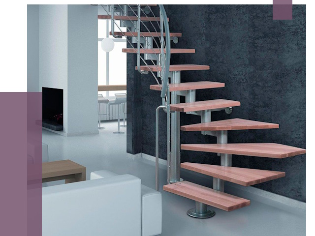 Модульные лестницы в Миассе от 16781 руб. — купить в ПРОЛЁТ-Мсс