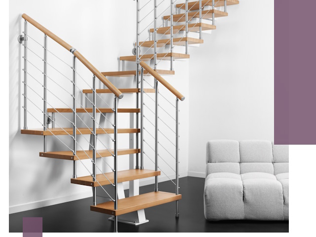 Модульные лестницы под ключ в Миассе — монтаж и изготовление