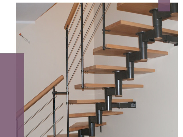 Изготовление модульных лестниц в Миассе от 11441 руб. 