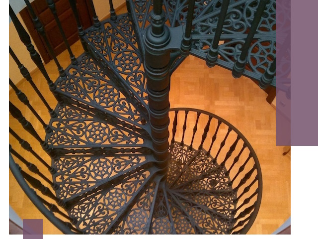 Винтовые лестницы под ключ в Миассе: производство и монтаж