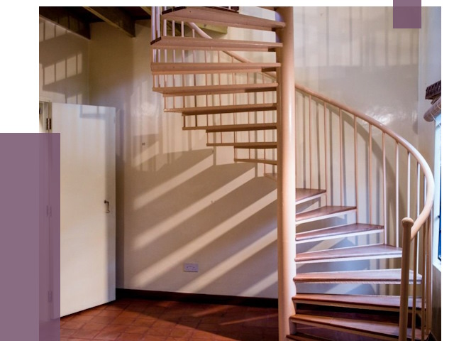 Изготовление винтовых лестниц на заказ в Миассе от 75767 руб. | ПРОЛЁТ-Мсс