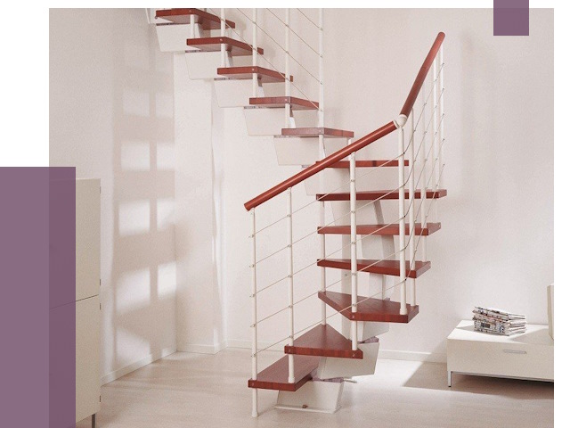 Изготовление лестниц на больцах в Миассе от 9662 руб. | ПРОЛЁТ-Мсс