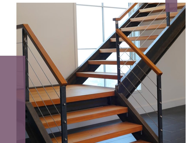 Изготовление лестниц на металлокаркасе в Миассе от 18815 руб. | ПРОЛЁТ-Мсс