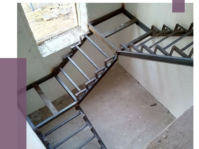 Монтаж лестниц на металлокаркасе в Миассе от 12713 руб. — ПРОЛЁТ-Мсс