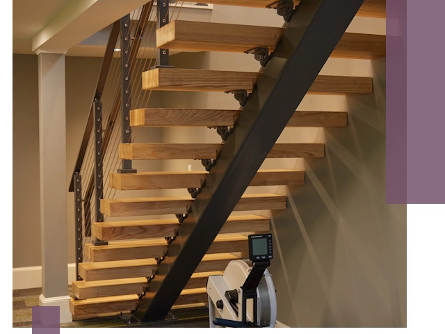 Лестницы на монокосоурах под ключ в Миассе - изготовление и монтаж