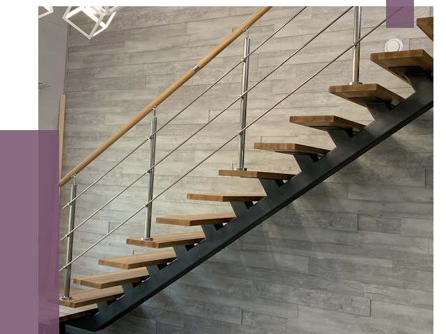 Изготовление лестниц на монокосоуре в Миассе от 75767 руб. 