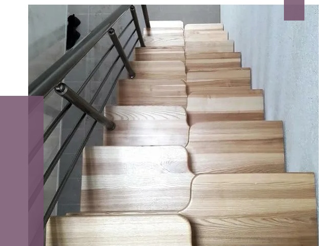 Лестницы гусиный шаг в Миассе от 12967 руб. под ключ | ПРОЛЁТ-Мсс