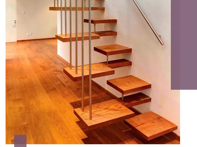 Лестницы «гусиный шаг» на заказ в Миассе для узких пространств