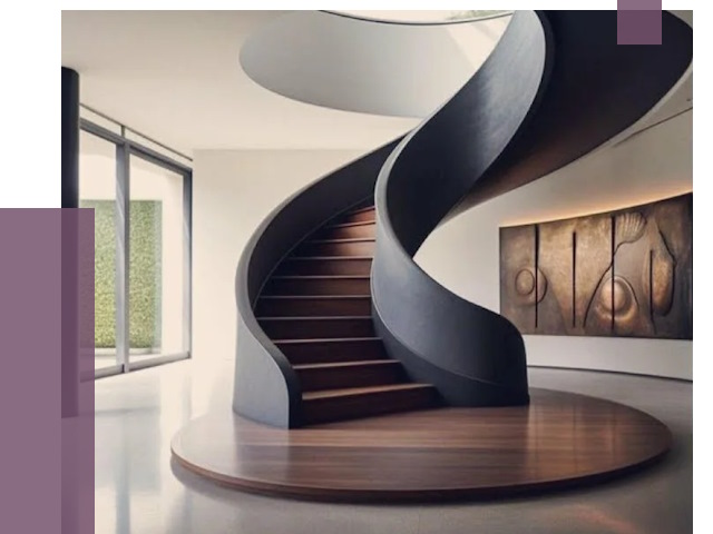 Элитные лестницы под заказ в Миассе от 188145 руб. — ПРОЛЁТ-Мсс