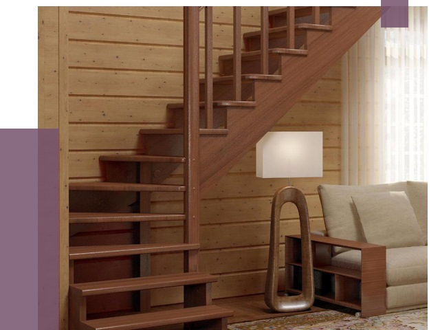 Лестницы эконом класса в Миассе от 18153 руб. бюджетные решения