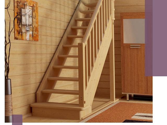 Лестницы эконом класса под ключ в Миассе — недорого и быстро