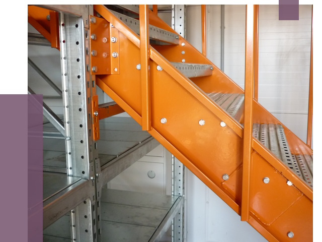 Лестницы для склада в Миассе от 76275 руб. — решения | ПРОЛЁТ-Мсс