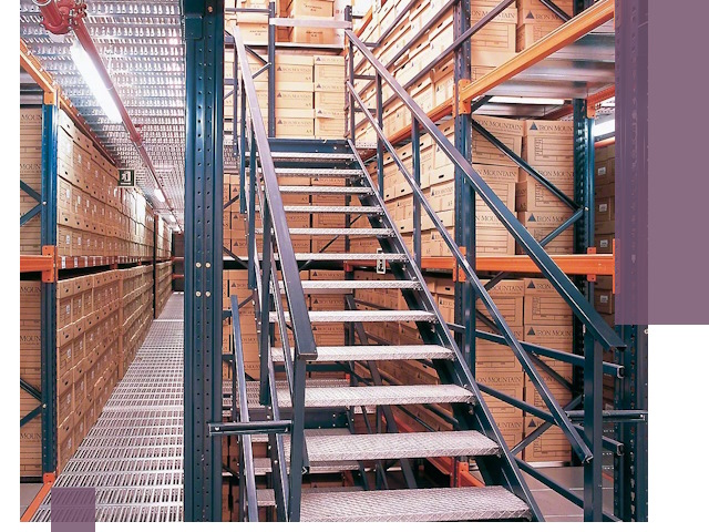 Лестницы складские прочные и безопасные под ключ в Миассе