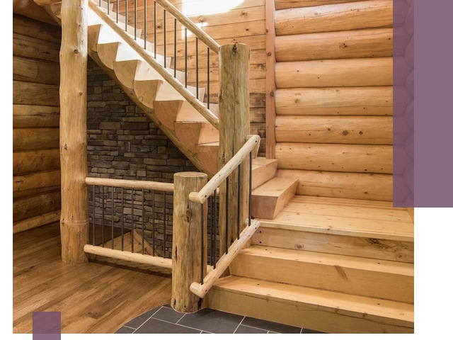 Лестницы в баню под заказ и профессиональный монтаж в Миассе