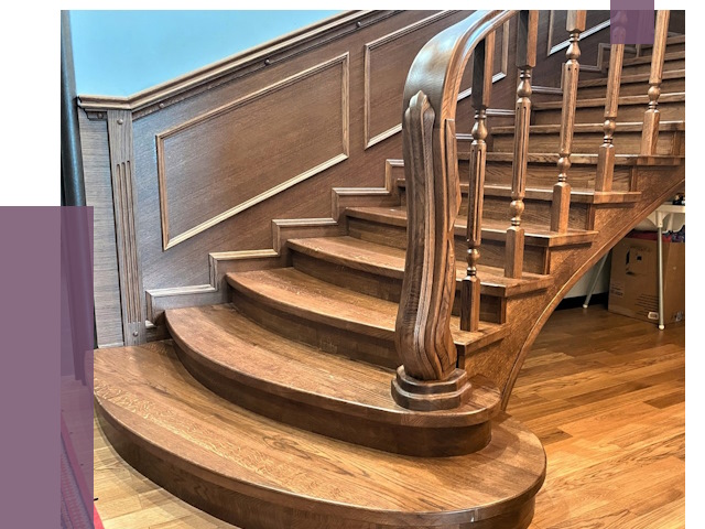 Дубовые лестницы под ключ в Миассе от 175433 руб. — ПРОЛЁТ-Мсс