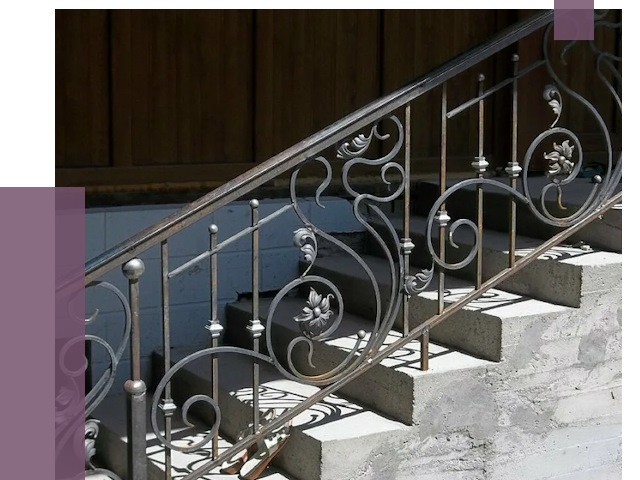 Кованые перила в Миассе от 8645 руб. под ключ — качество от ПРОЛЁТ-Мсс
