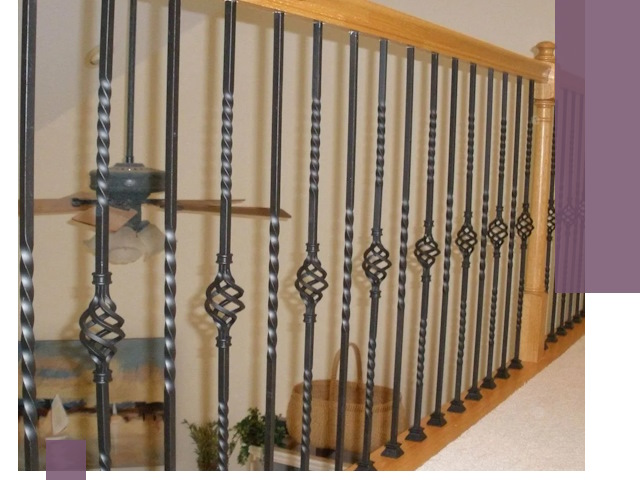 Изготовление и монтаж кованных перил в Миассе под ключ