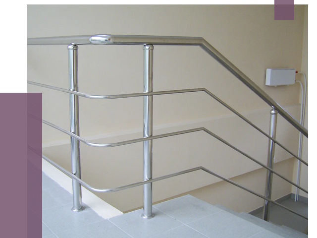 Алюминиевые перила в Миассе от 6305 руб. под ключ | ПРОЛЁТ-Мсс