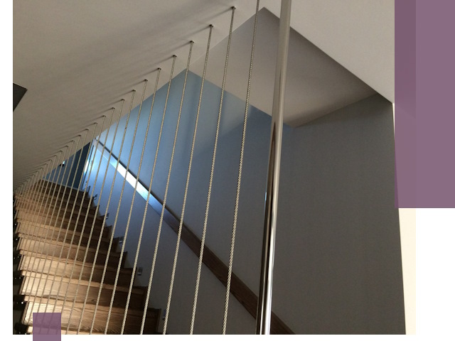 Тросовые перила под ключ в Миассе — производство и монтаж