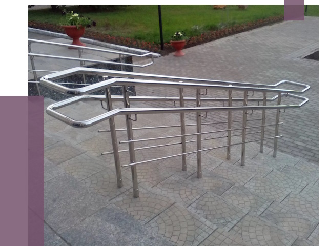 Перила для инвалидов в Миассе от 7546 руб. под ключ | ПРОЛЁТ-Мсс