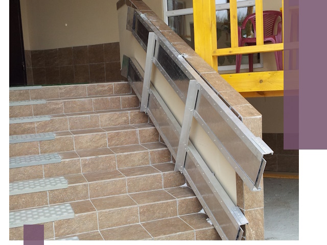 Откидные пандусы под ключ в Миассе — монтаж и демонтаж