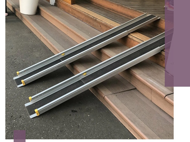 Телескопические пандусы под ключ в Миассе — изготовление и монтаж