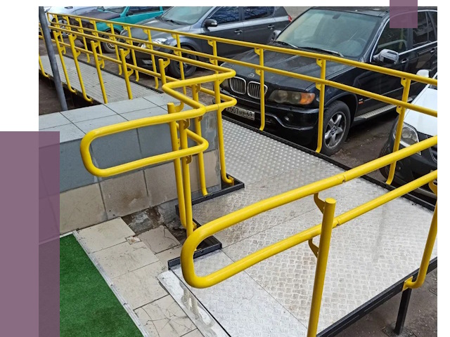 Стационарные пандусы в Миассе от 12204 руб. | ПРОЛЁТ-Мсс