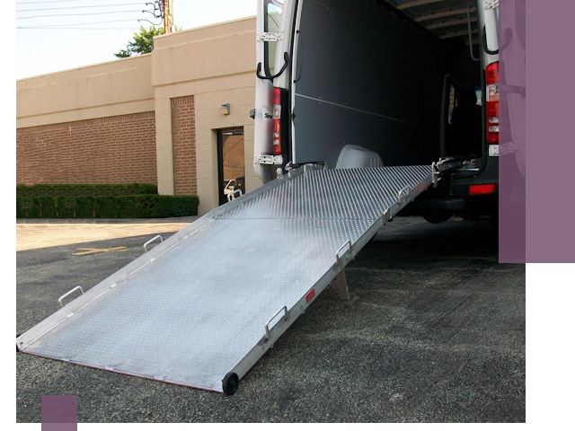 Мобильные пандусы в Миассе — производство, монтаж и аренда