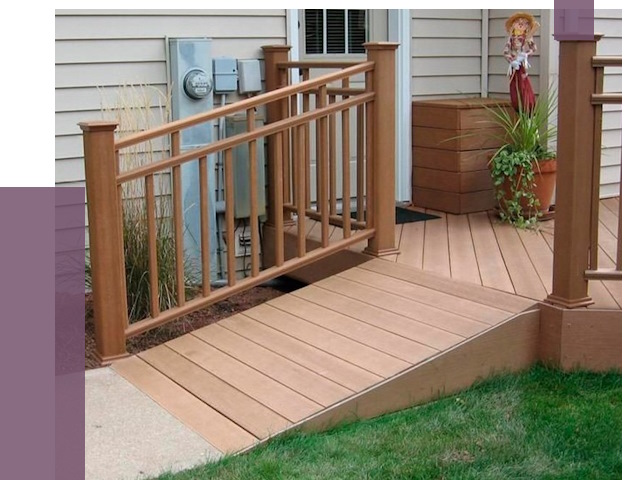 Пандус на крыльцо в Миассе под ключ от 7729 руб. 