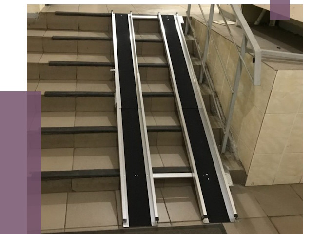 Установка пандуса в подъезд в Миассе от 7933 руб. под ключ | ПРОЛЁТ-Мсс