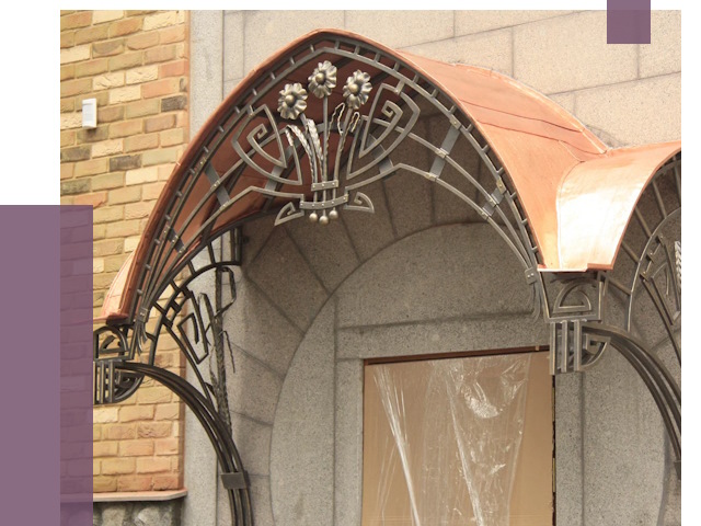 Арочные козырьки в Миассе от 14492 руб. 