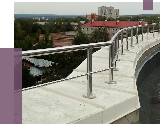 Парапеты и ограждения кровли в Миассе от 4932 руб.