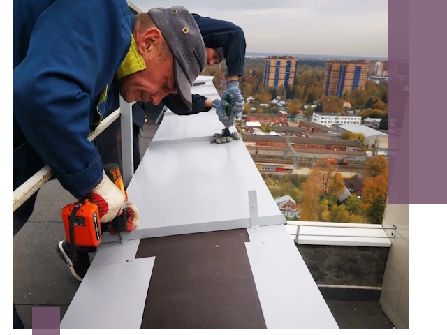 Монтаж парапетов в Миассе — установка прочных металлических ограждений