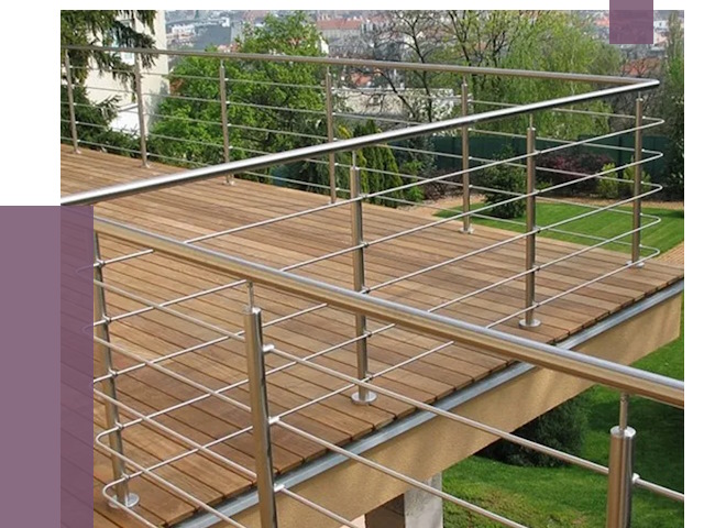 Алюминиевые парапеты в Миассе под ключ от 7729 руб. 