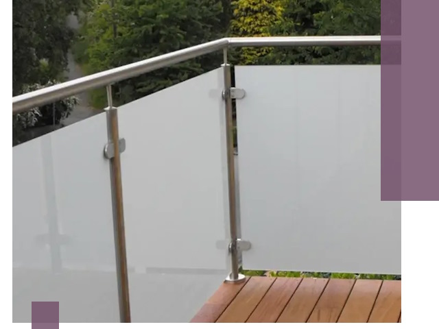 Алюминиевые парапеты для балконов и террас в Миассе