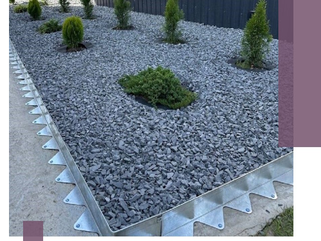 Оцинкованные металлические бордюры под заказ в Миассе