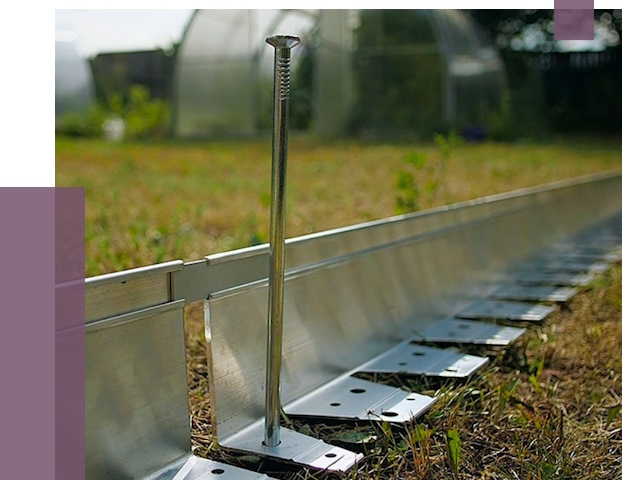 Металлические бордюры для газона в Миассе от 4271 руб. | ПРОЛЁТ-Мсс