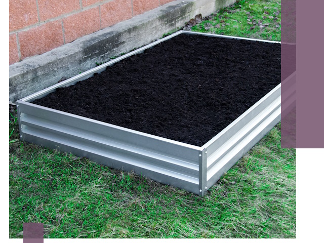 Металлические бордюры для грядок в Миассе: прочность и аккуратность