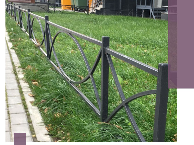 Газонные ограждения из металла в Миассе — монтаж и продажа