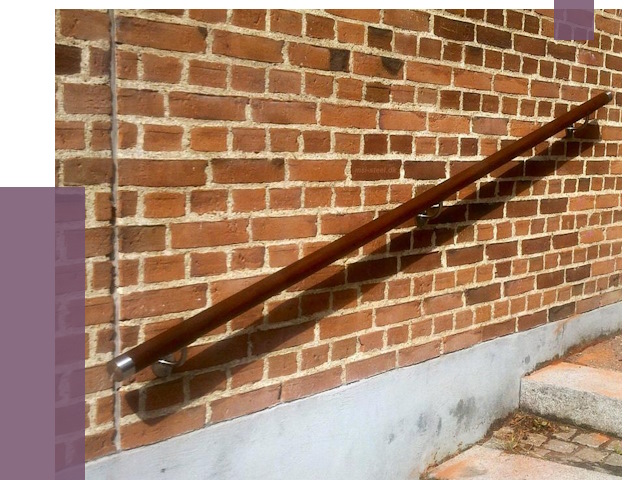 Изготовление пристенных поручней в Миассе от 4424 руб. — ПРОЛЁТ-Мсс