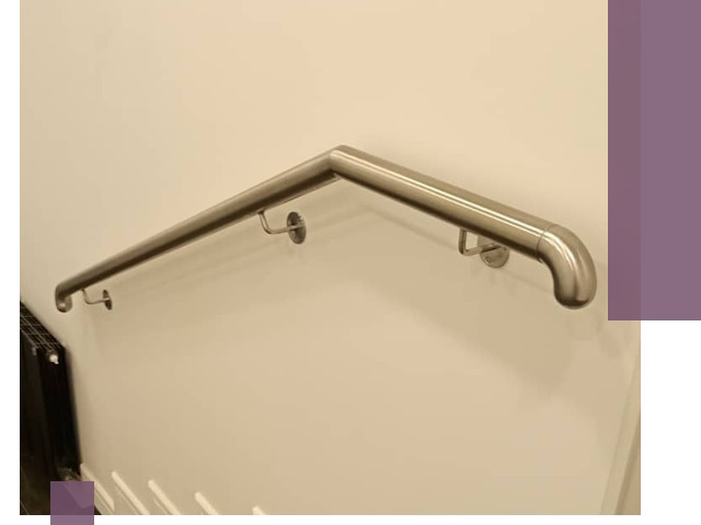 Изготовление пристенных поручней в Миассе под ключ за сроки