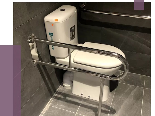 Поручни для санузлов в Миассе от 4271 руб.  | ПРОЛЁТ-Мсс