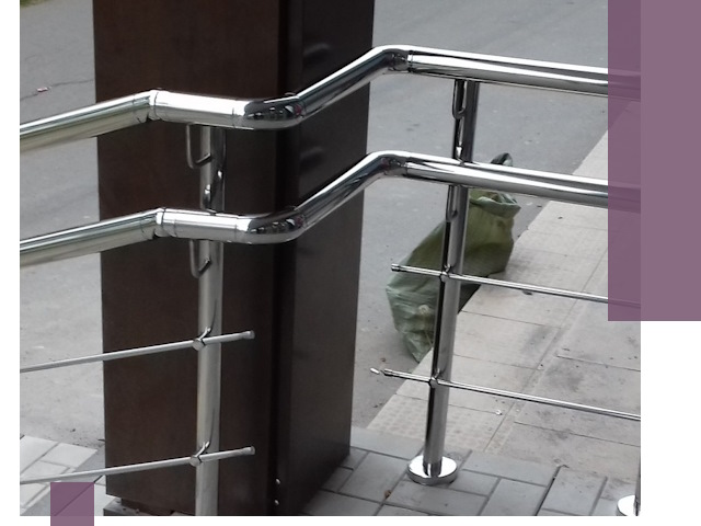 Монтаж поручней из нержавеющей стали в Миассе качественно и быстро